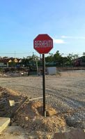 'BERHENTI' ROAD SIGNBOARD SUPPLIER IN SELANGOR, SEREMBAN & BANGI
