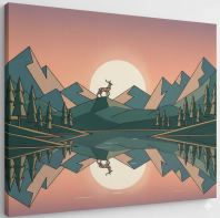 Reka Bentuk Seni Cetakan Fabrik dengan Bingkai | Hiasan Dinding Tekstil Custom Malaysia