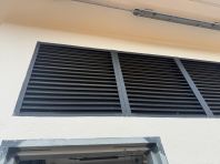ALUMINIUM DOUBLE BANK LOUVERS