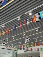ALUMINIUM BAFFLE CEILING