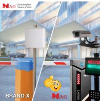 MAG LPR Barrier Gate System