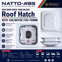 Roof Hatch With Fan/Motor (700×700mm) Roof Hatch With Fan/Motor (700×700mm)