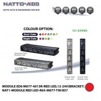 Edge Dagger Narrow Profile Lighthead | Module ED6 M007-4013R-RedLED, 12-24V (Bracket) Edge Dagger Narrow Profile Lighthead | Module ED6 M007-4013R-RedLED, 12-24V (Bracket)