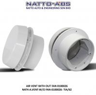 Air Vent Without Fan 0100026 (165mm) 12V