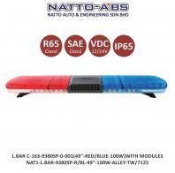 Lightbar C-163-9380SP-0-001 (49"-Red/Blue-100W) With Modules