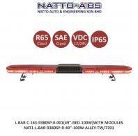 Lightbar C-163-9380SP-0-001 (49"-Red-100W) With Modules