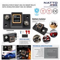 Mini Isolator Kit BA847-50A-12V (Smart Relay) Mini Isolator Kit BA847-50A-12V (Smart Relay)