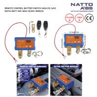 Remote Control Battery Switch 140A (12-24V) Remote Control Battery Switch 140A (12-24V)