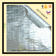 (FSP 75) Foil Scrim PE, Heat Sealable Foil Facing, 8x6x6 Fiberglass Scrim Reinforced