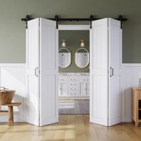 Bi-Folding Barn Door System