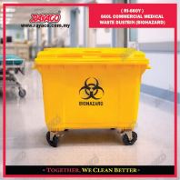 ( RI-660Y ) 660L COMMERCIAL MEDICAL WASTE DUSTBIN (BIOHAZARD) ( RI-660Y ) 660L COMMERCIAL MEDICAL WASTE DUSTBIN (BIOHAZARD)