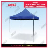 ( CS3030 ) 10'' X 10'' CANOPY BLACK STEEL ( STANDARD AA ) ( CS3030 ) 10'' X 10'' CANOPY BLACK STEEL ( STANDARD AA )