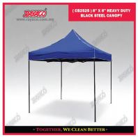 ( CB2525 ) 8'' X 8'' HEAVY DUTY BLACK STEEL CANOPY ( CB2525 ) 8'' X 8'' HEAVY DUTY BLACK STEEL CANOPY