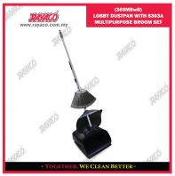 (369MBwB) LOBBY DUSTPAN WITH 8303A MULTIPURPOSE BROOM SET