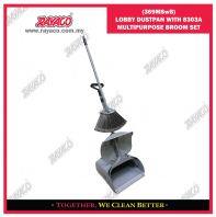(369MSwB) LOBBY DUSTPAN WITH 8303A MULTIPURPOSE BROOM SET