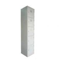 5 COMPARTMENT STEEL LOCKER