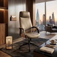 Nova Modern Director Chair Shah Alam & Puchong | High-Density Ergonomic Foam