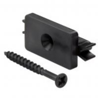 Nylon Clips & SS Tapping Screw Blk Nylon Clips & SS Tapping Screw Blk