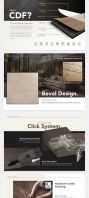 CDF Click System With V-Groove (Bevel) Design CDF Click System With V-Groove (Bevel) Design
