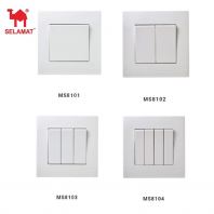SELAMAT MS8101 / MS8102 / MS8103 / MS8104 1GANG 2GANG 3GANG 4GANG SWITCH
