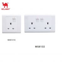 SELAMAT MS8131S / MS8132 13A 1Gang 2Gang Switch Socket