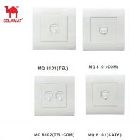 SELAMAT MQ8101 (TEL / COM / CAT 6) Data Outlet