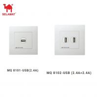 SELAMAT MQ8101-USB (2.4A) USB Outlet Socker