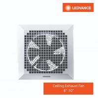 Ledvance 8  10  inch Ceiling Mounted Ventilation Fan / Exhaust Fan