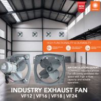 Ledvance 12  16  18  24  inch Wall Mounted Industrial Ventilation Fan / Exhaust Fan