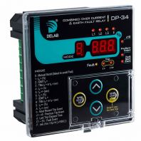 DELAB DP-34 IDMT COMBINED OVERCURRENT & EARTH FAULT RELAY