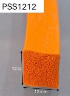 Rectangle-Silicone-Foam-Sponge-Orange Color