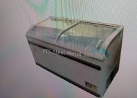 CURVED GLASS DOOR FREEZER