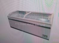 CURVED GLASS DOOR FREEZER
