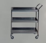 S/S 3 TIER FOOD TROLLEY S/S 3 TIER FOOD TROLLEY