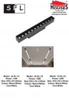 SFL 48V AI-SL 12W 18W 24W MAGNETIC TRACK LIGHT