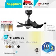 SAPPHIRE FM-3314S-DC-MBK(24")