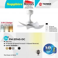 SAPPHIRE FM-3314S-DC-MWH(24")
