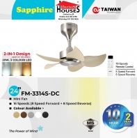 SAPPHIRE FM-3314S-DC-OAK(24")