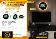 WALL 11089-8W LED-WW+GN
