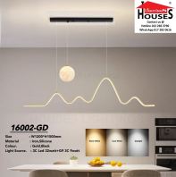 HANGING 16002-1GD+G9 LED-3C+32W LED-3C