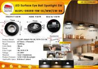 CABINET LIGHT 06069 5W BK LED-DL | CW | WW