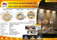 CABINET LIGHT 06071 5W WOOD LED-DL | CW | WW