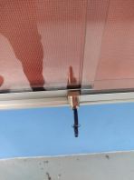 FOAM NOTICE BOARD CABINET WITH SLIDING DOOR