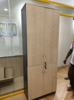 DUAL SWINGING DOOR HIGH CABINET