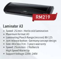 LAMINATOR A3