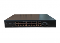 16 Port POE + 2 Uplink + 2 SFP Smart POE Switch 1000Mbps