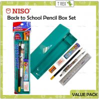 Niso Back to School Starter Kit Stationery Pencil Box Writing Set
