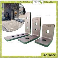 T Rex DIY 5.0mm Thickness Heavy Duty L Shaped Bracket - 2", 3", 4"