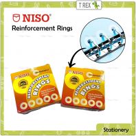 Niso Reinforcement Rings 500pcs   Transparent Self Adhesive Hole Reinforcing Ring  File & Loose Leaf Paper Repair