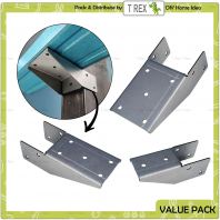 T Rex DIY Hollow Tube C Channel Side Rail Connector Support Bracket   Steel Frame Joint 1" / 1.5" / 2"